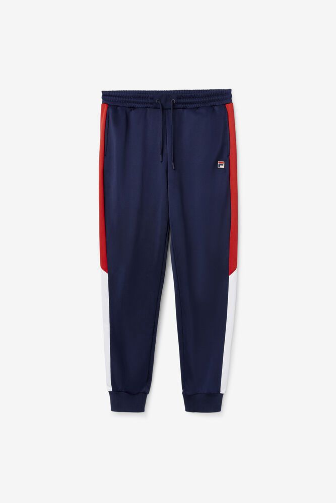 Fila Pants Grady Jogger Mens Navy - India MJY-943605